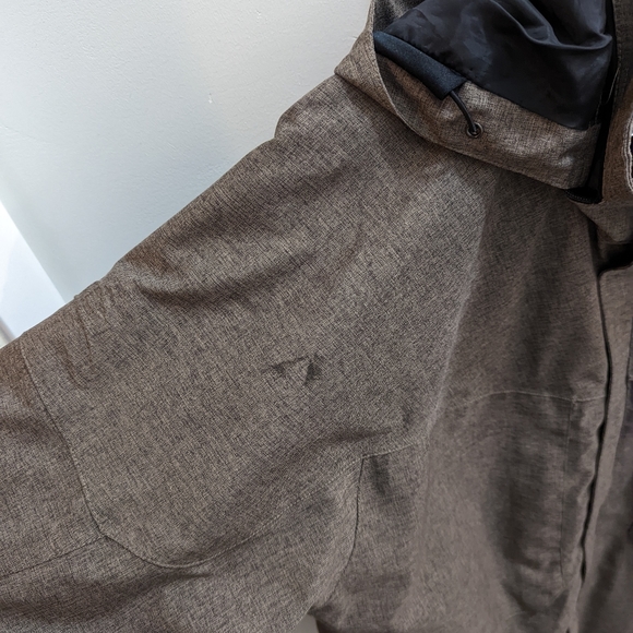 Stormtech Rain Jacket- Brown Size L - Picture 7 of 7